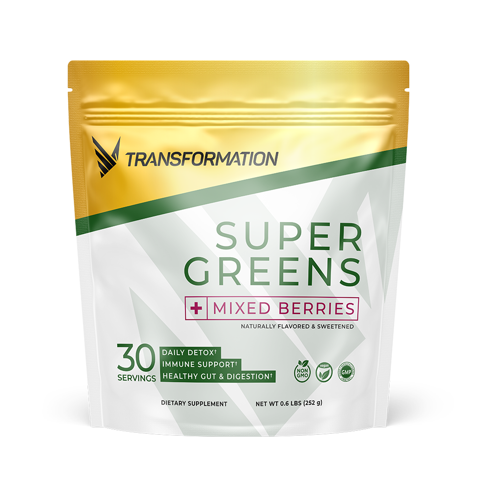 SUPER GREENS POWDER Immunity & Detox | Serving of Veg