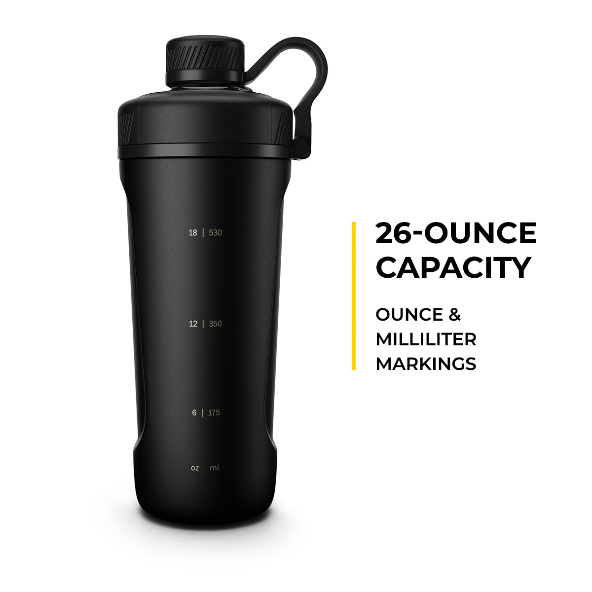 WAASS Double Wall, Stainless Steel Vacuum Insulated Protein Shaker Bottle  with Mixer Ball for Gym - …See more WAASS Double Wall, Stainless Steel